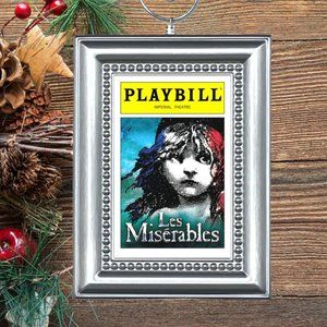 Les Miserables‎ Broadway Musical Playbill Christmas Tree Ornament